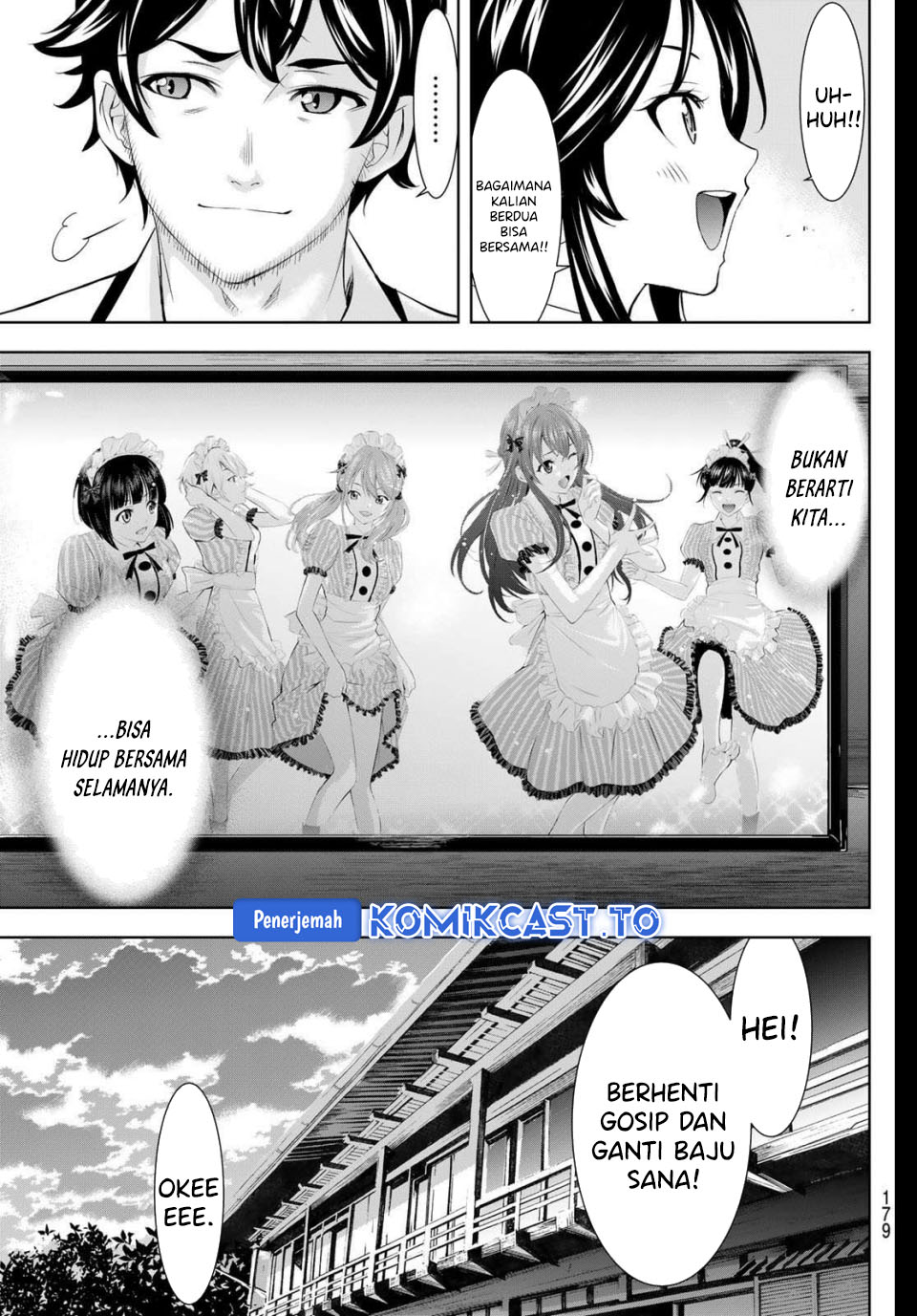 Megami no Kafeterasu Chapter 215 Gambar 16