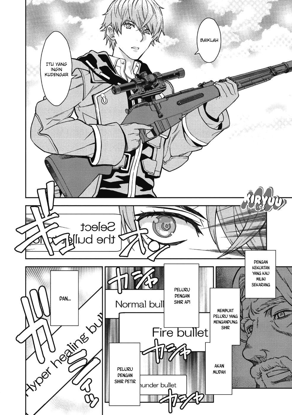 Magan to Dangan o Tsukatte Isekai o Buchinuku! Chapter 03 Gambar 17