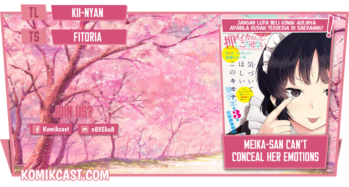 Meika-san Can’t Conceal Her Emotions (Serialization) Chapter 21 Gambar 1