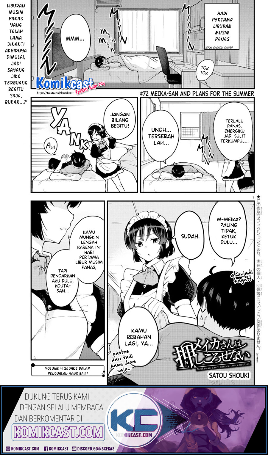 Meika-san Can’t Conceal Her Emotions (Serialization) Chapter 72 Gambar 2
