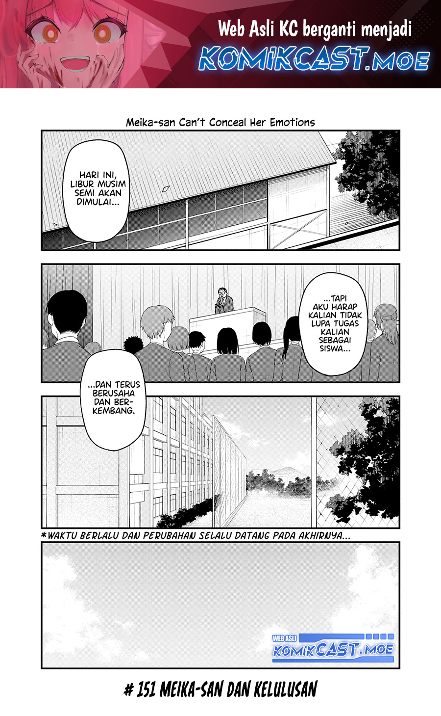 Meika-san Can’t Conceal Her Emotions (Serialization) Chapter 151 Gambar 2