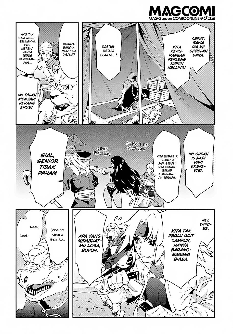 Meikyuu Black Company Chapter 08 Gambar 6
