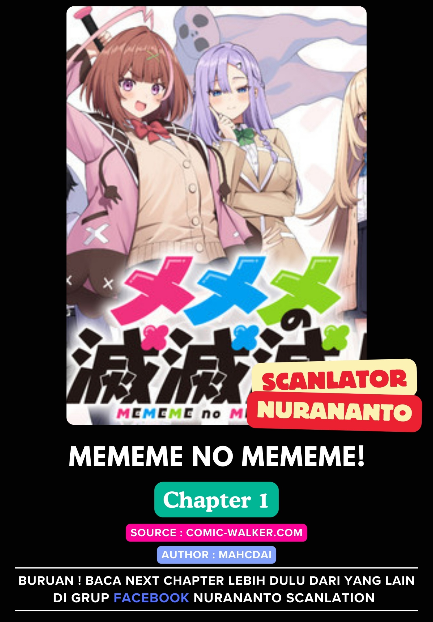 Mememe no Mememe Chapter 01 Gambar 1