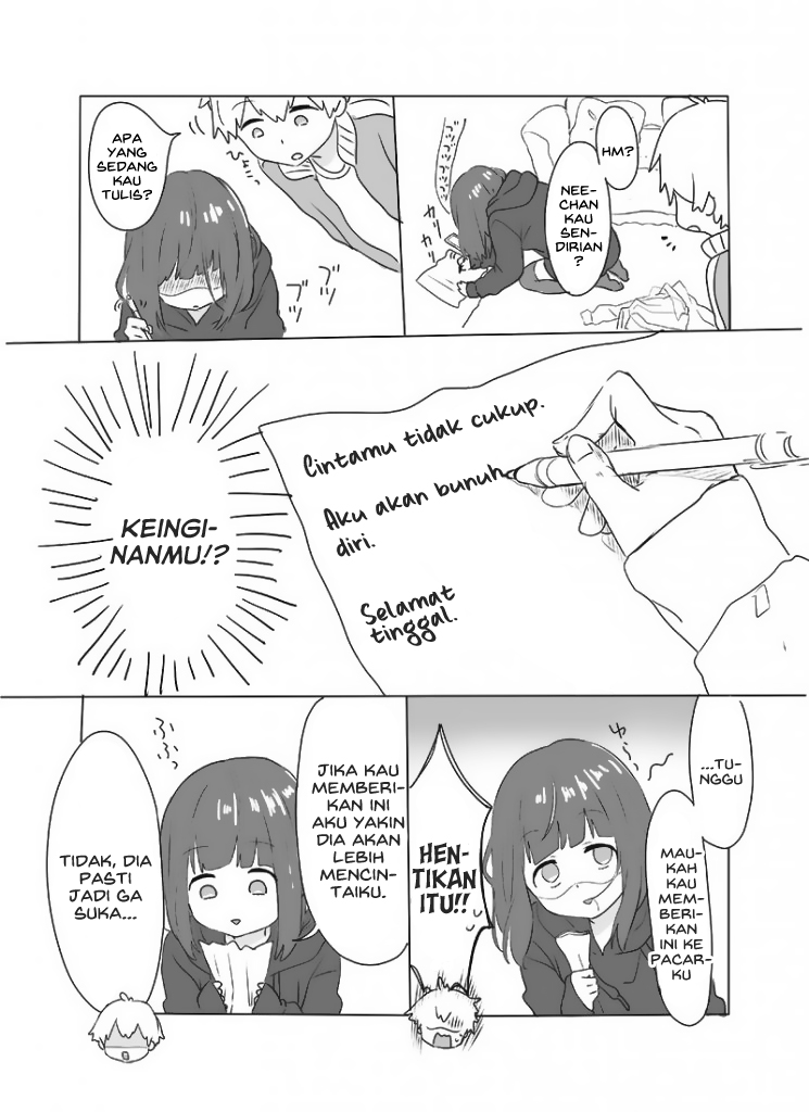 Menhera Shoujo Kurumi-chan Chapter 01 Gambar 3