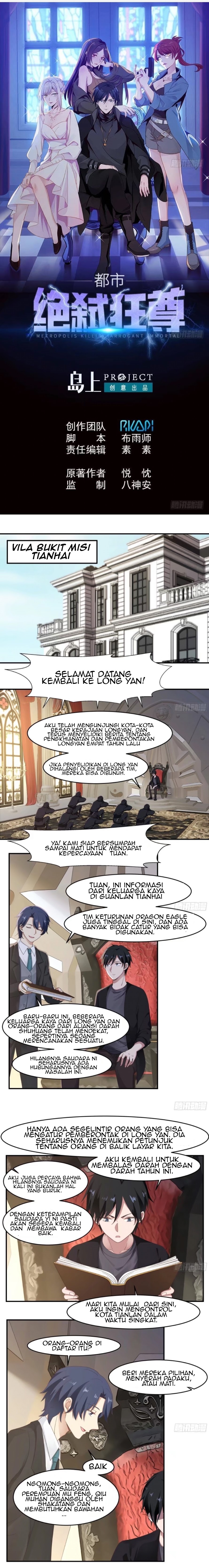 Metropolitan Killing Arrogant Immortal Chapter 02 Gambar 2
