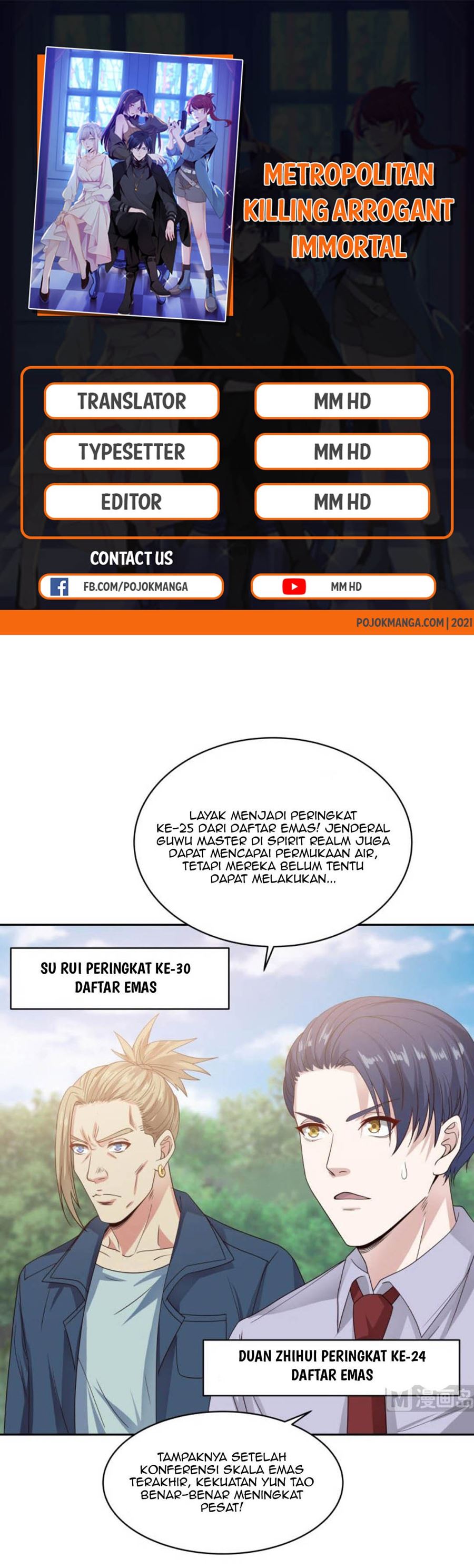 Metropolitan Killing Arrogant Immortal Chapter 36 Gambar 1