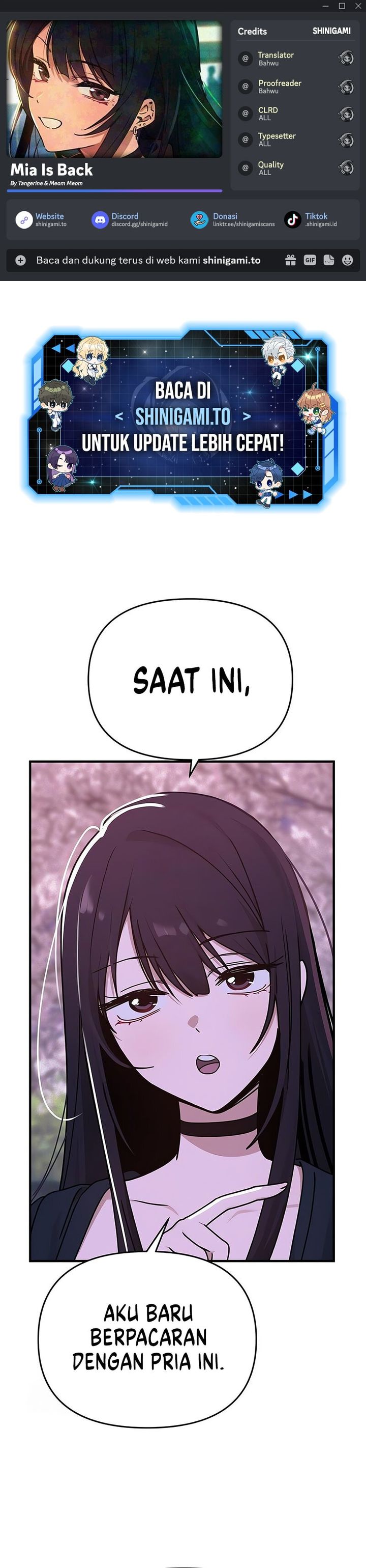 Mia Has Returned Chapter 12 Gambar 1