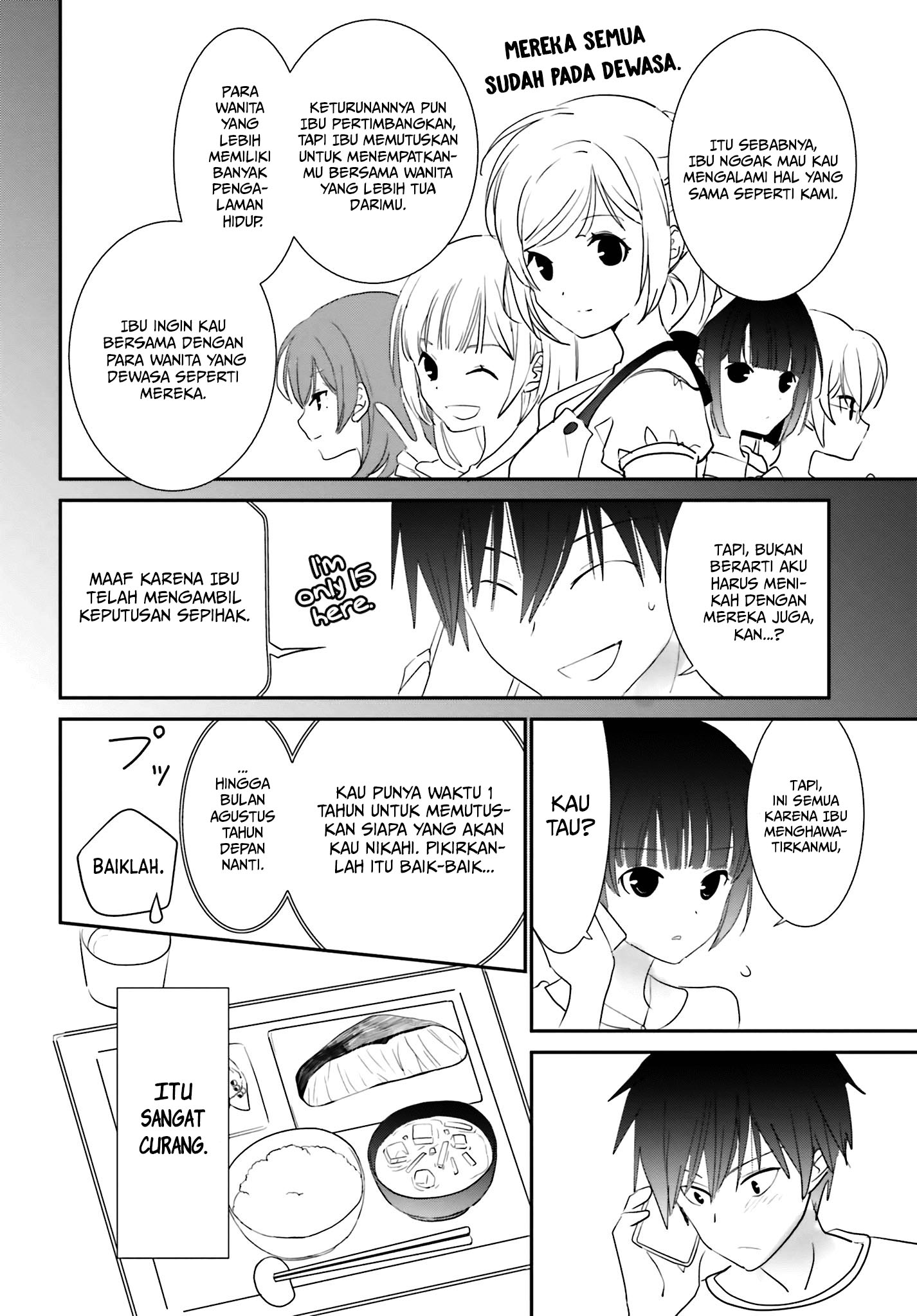 Miharashi-sou no 5-nin no Hanayome Chapter 03.2 Gambar 3