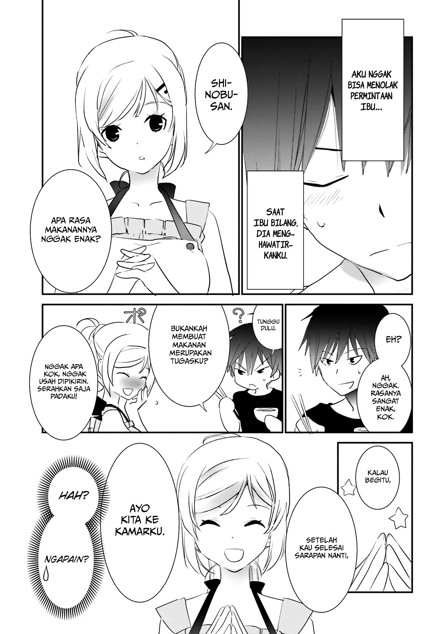 Miharashi-sou no 5-nin no Hanayome Chapter 03.2 Gambar 4