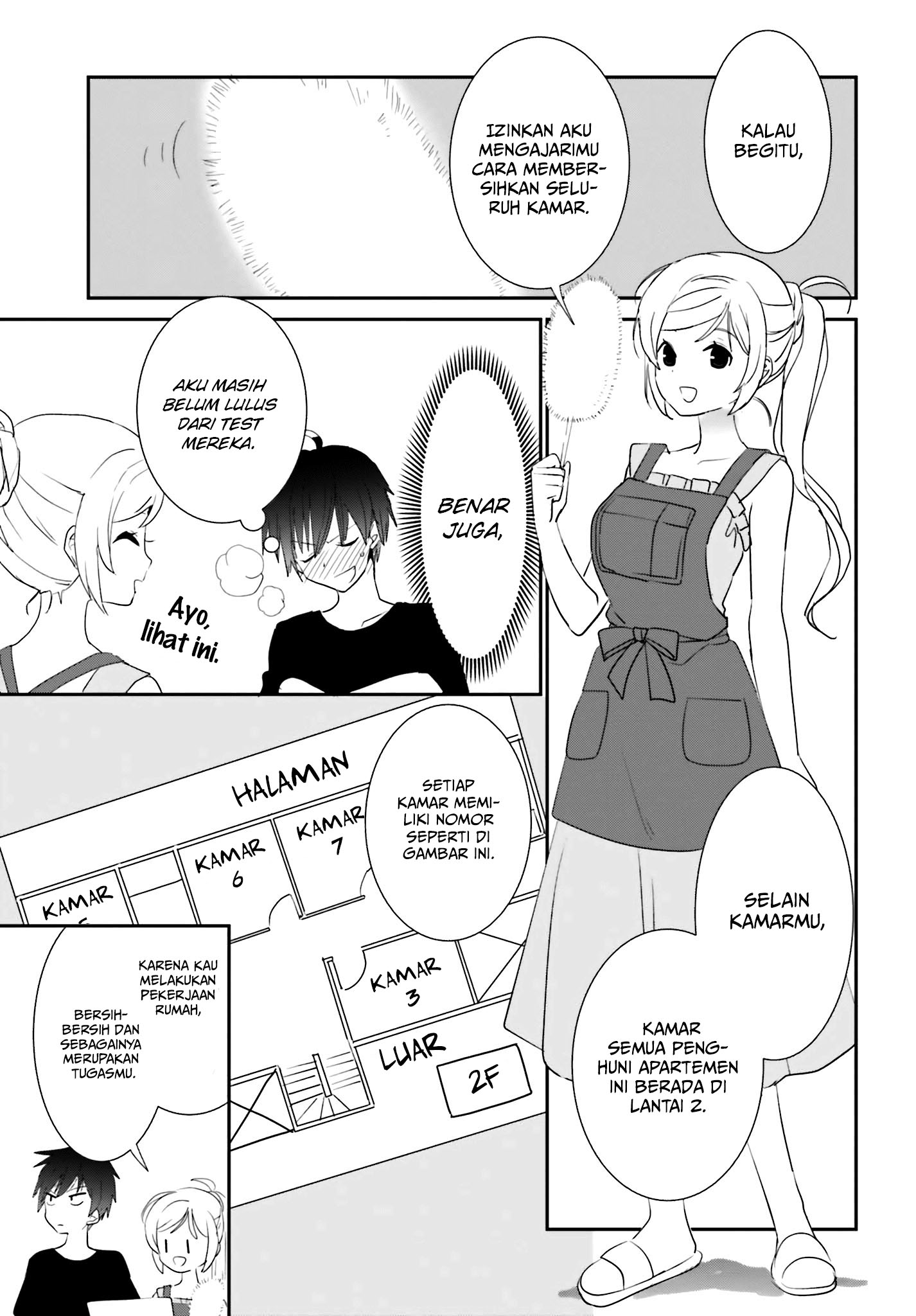 Miharashi-sou no 5-nin no Hanayome Chapter 03.2 Gambar 6