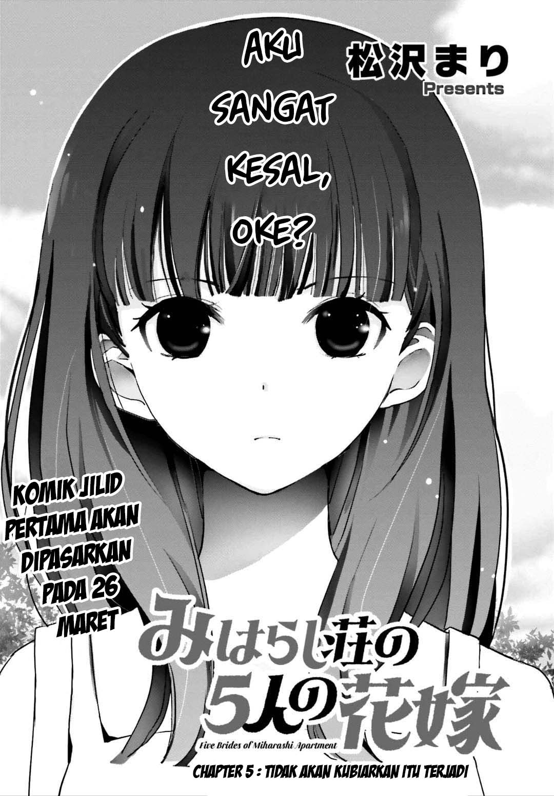 Miharashi-sou no 5-nin no Hanayome Chapter 05.1 Gambar 2