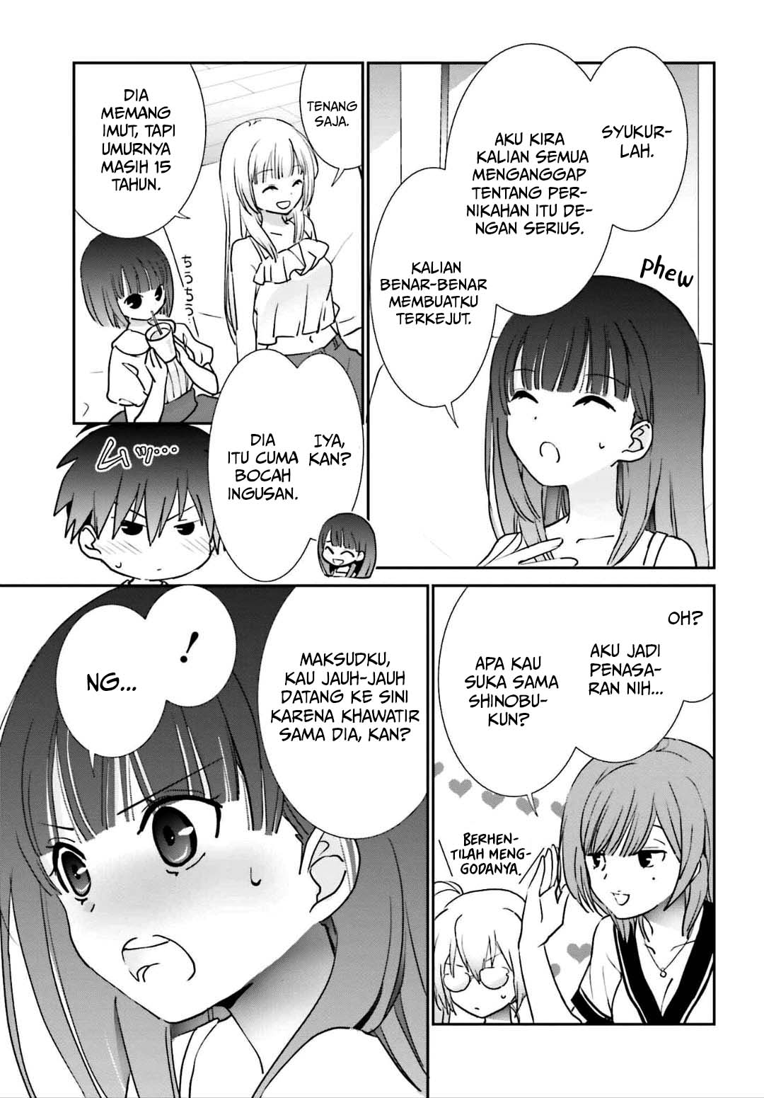 Miharashi-sou no 5-nin no Hanayome Chapter 05.1 Gambar 13