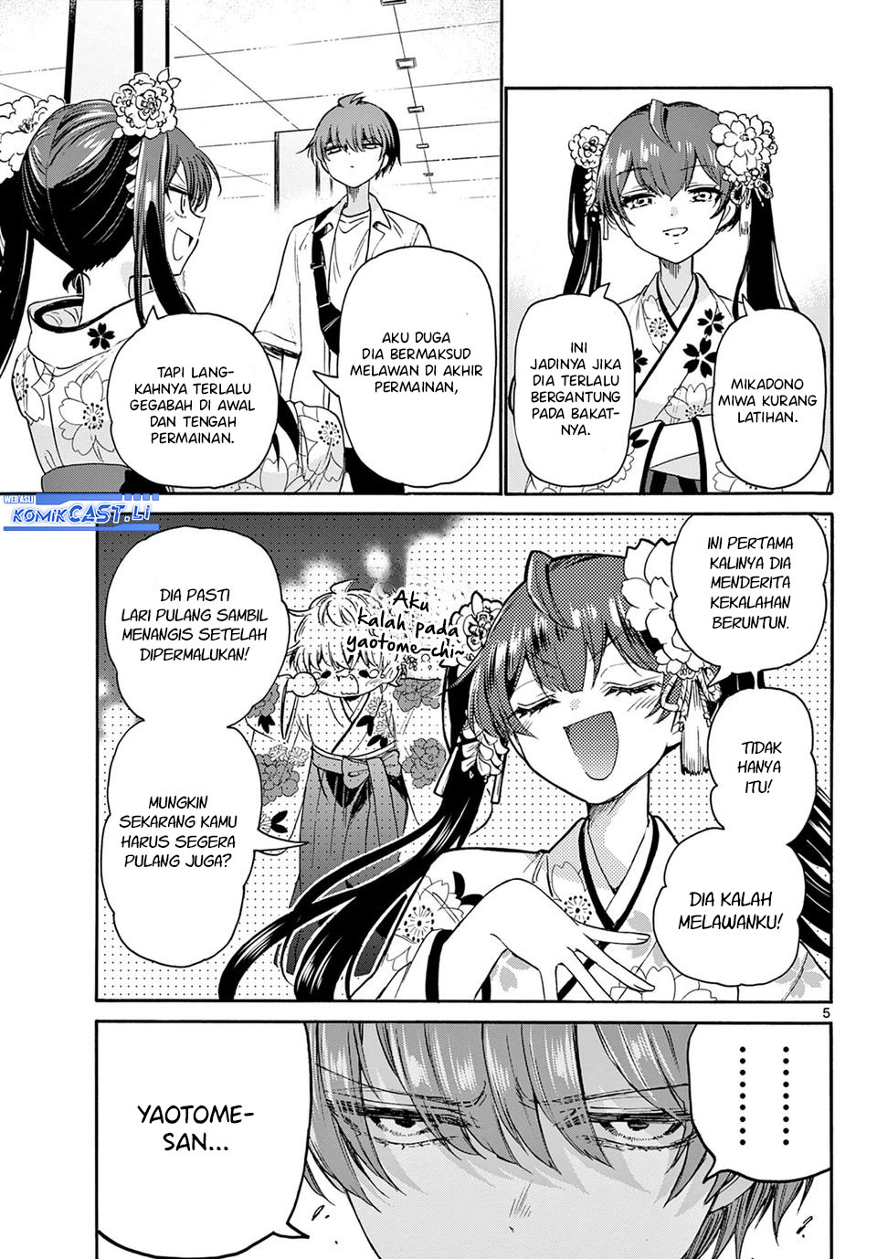 Mikadono Sanshimai wa Angai, Choroi Chapter 40 Gambar 6