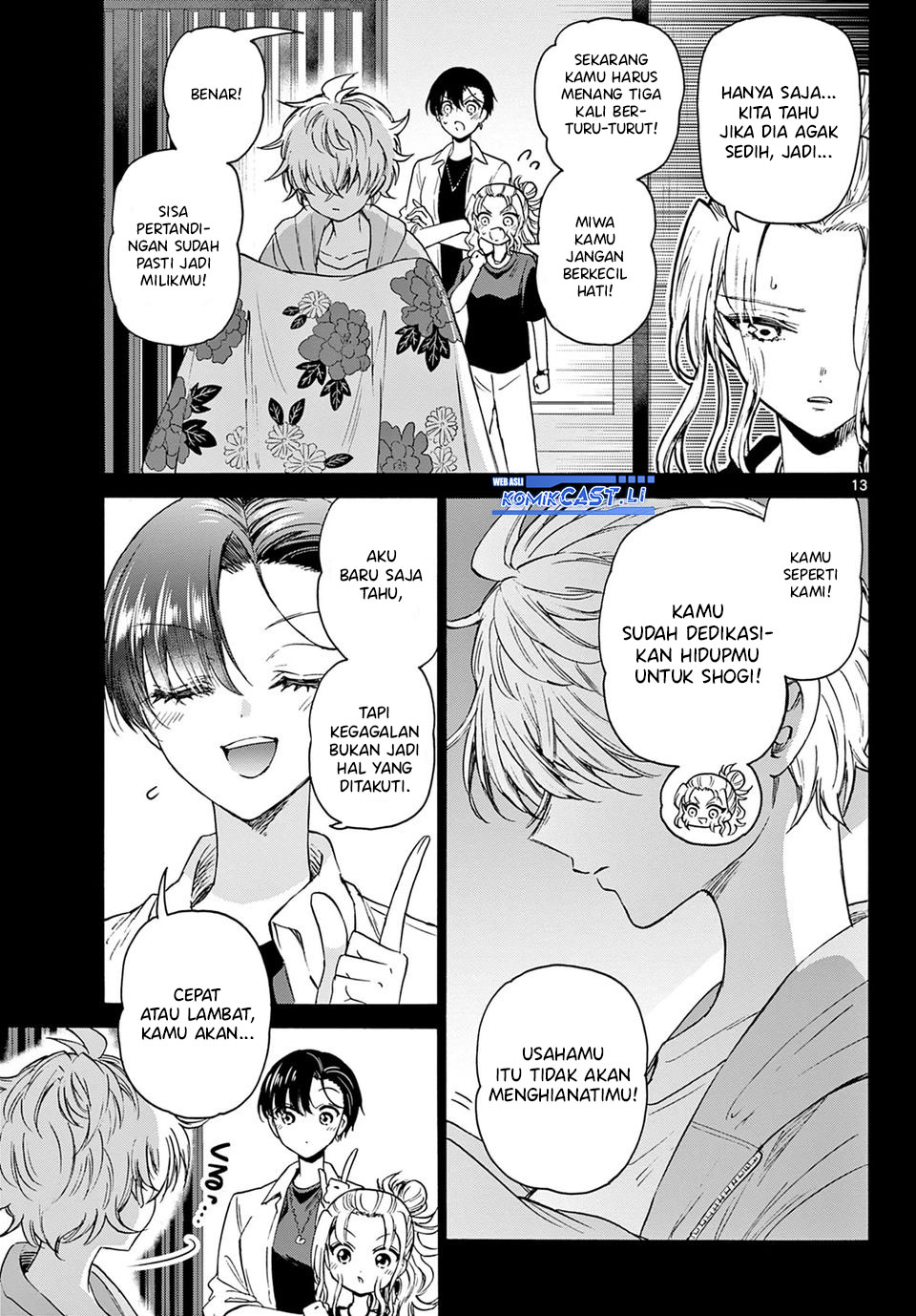 Mikadono Sanshimai wa Angai, Choroi Chapter 40 Gambar 14