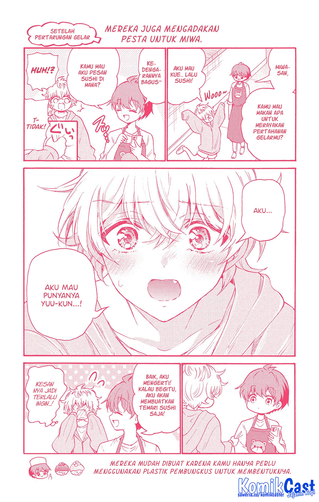 Mikadono Sanshimai wa Angai, Choroi Chapter 46.5 Gambar 6