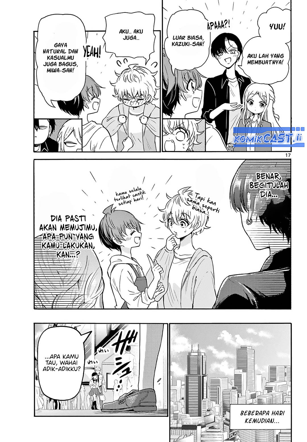 Mikadono Sanshimai wa Angai, Choroi Chapter 52 Gambar 18
