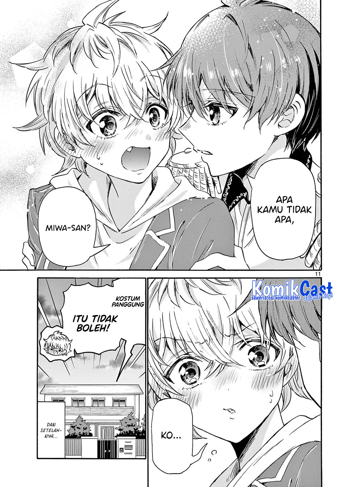 Mikadono Sanshimai wa Angai, Choroi Chapter 54 Gambar 12