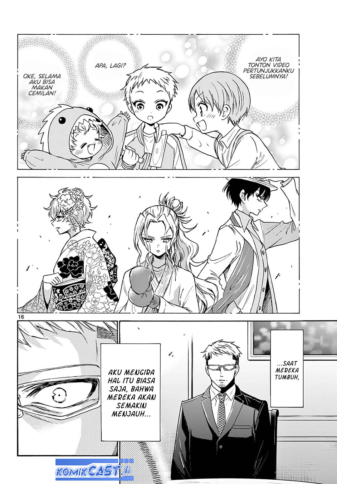 Mikadono Sanshimai wa Angai, Choroi Chapter 55 Gambar 16