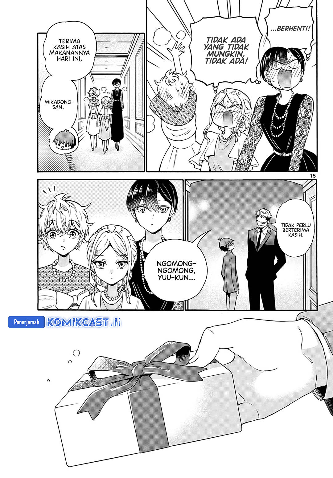 Mikadono Sanshimai wa Angai, Choroi Chapter 56 Gambar 16