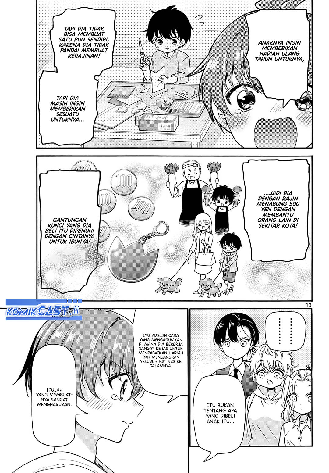 Mikadono Sanshimai wa Angai, Choroi Chapter 57 Gambar 14