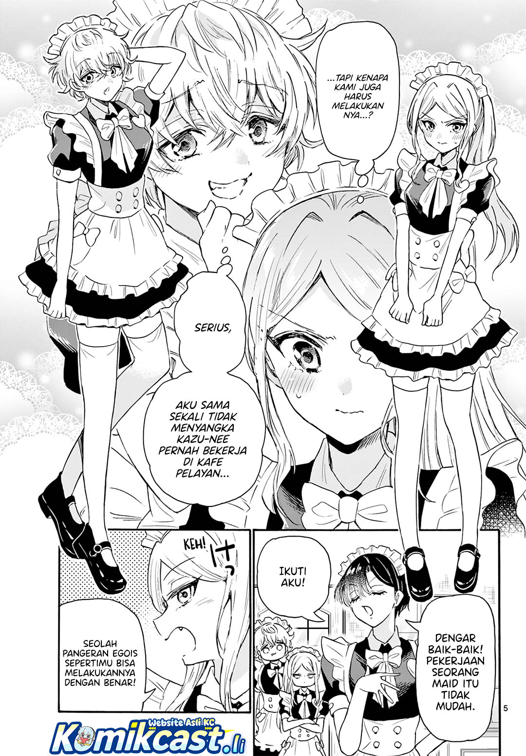 Mikadono Sanshimai wa Angai, Choroi Chapter 64 Gambar 6