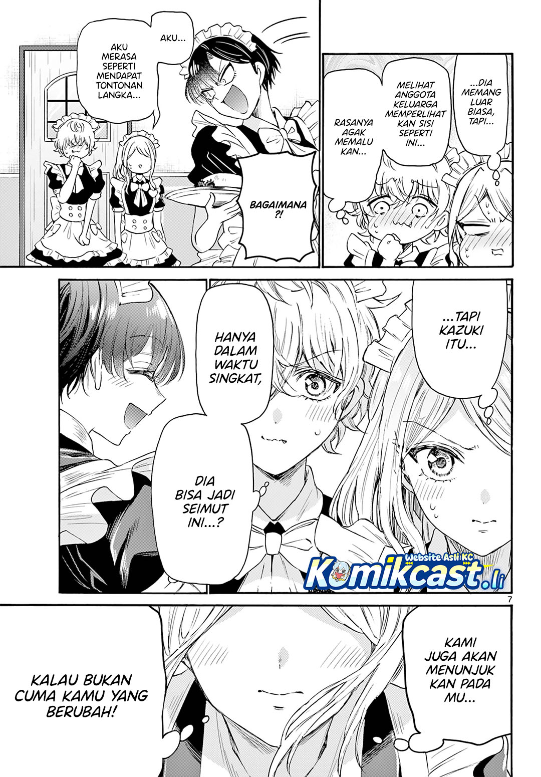 Mikadono Sanshimai wa Angai, Choroi Chapter 64 Gambar 8