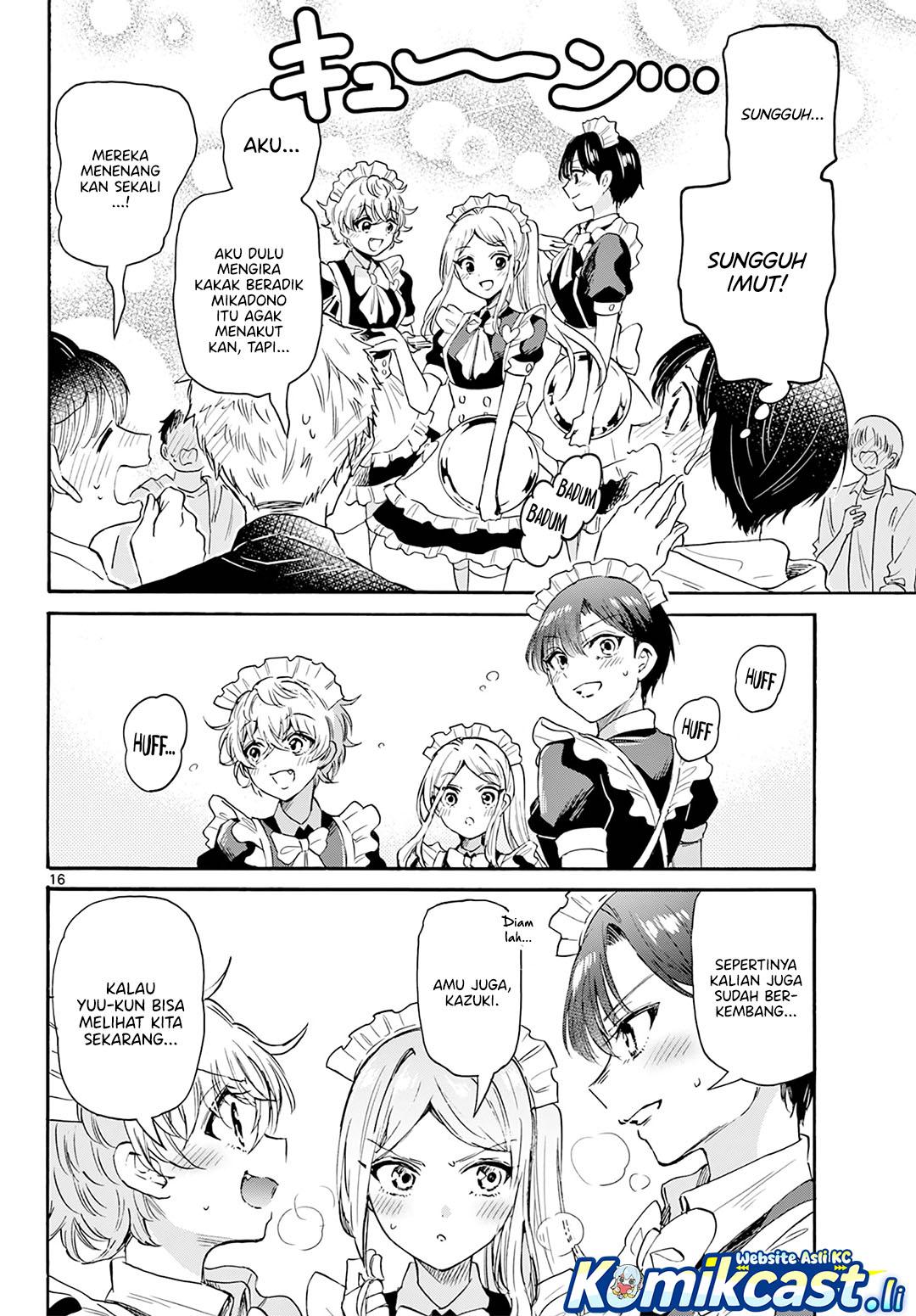 Mikadono Sanshimai wa Angai, Choroi Chapter 64 Gambar 16