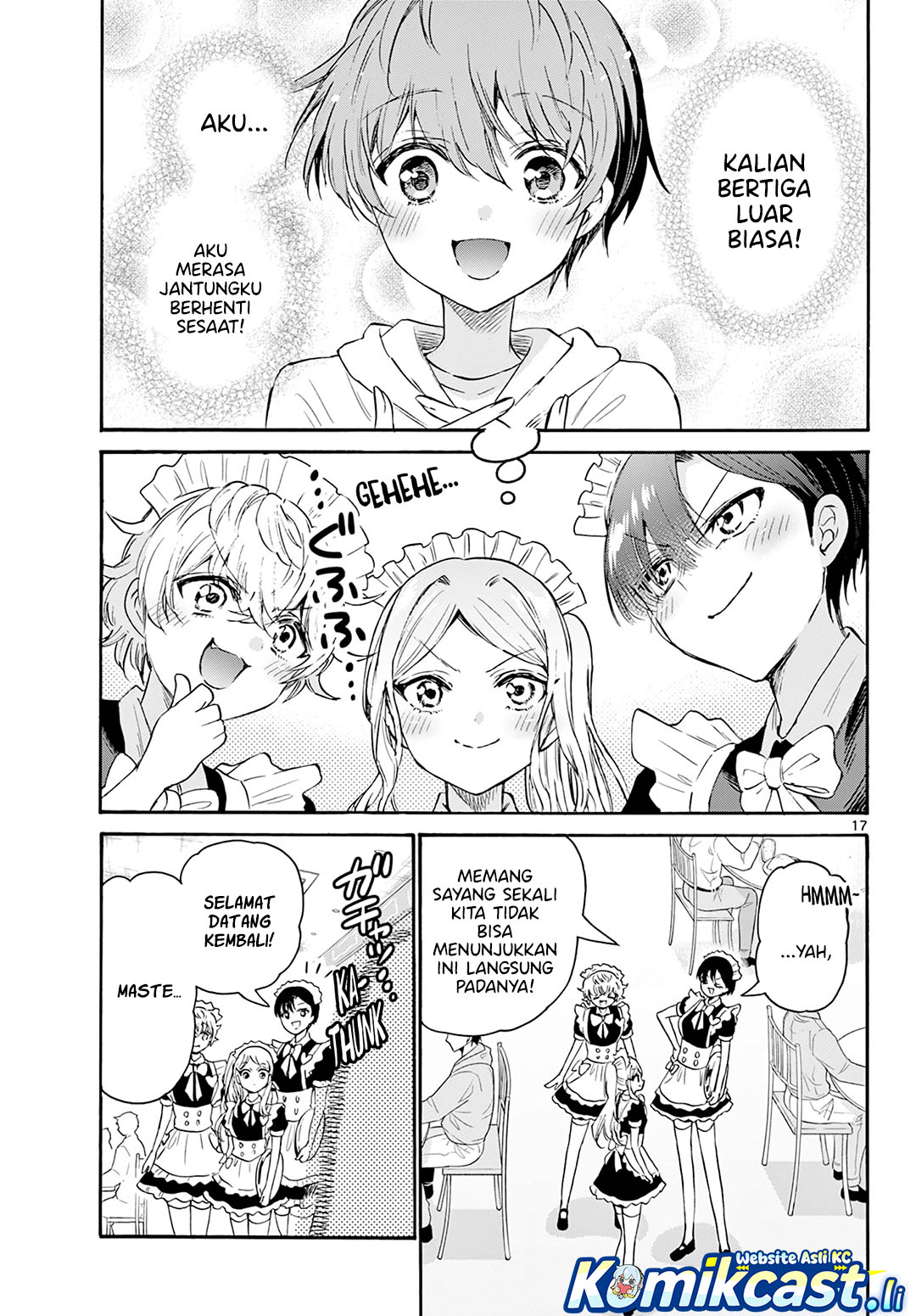 Mikadono Sanshimai wa Angai, Choroi Chapter 64 Gambar 17