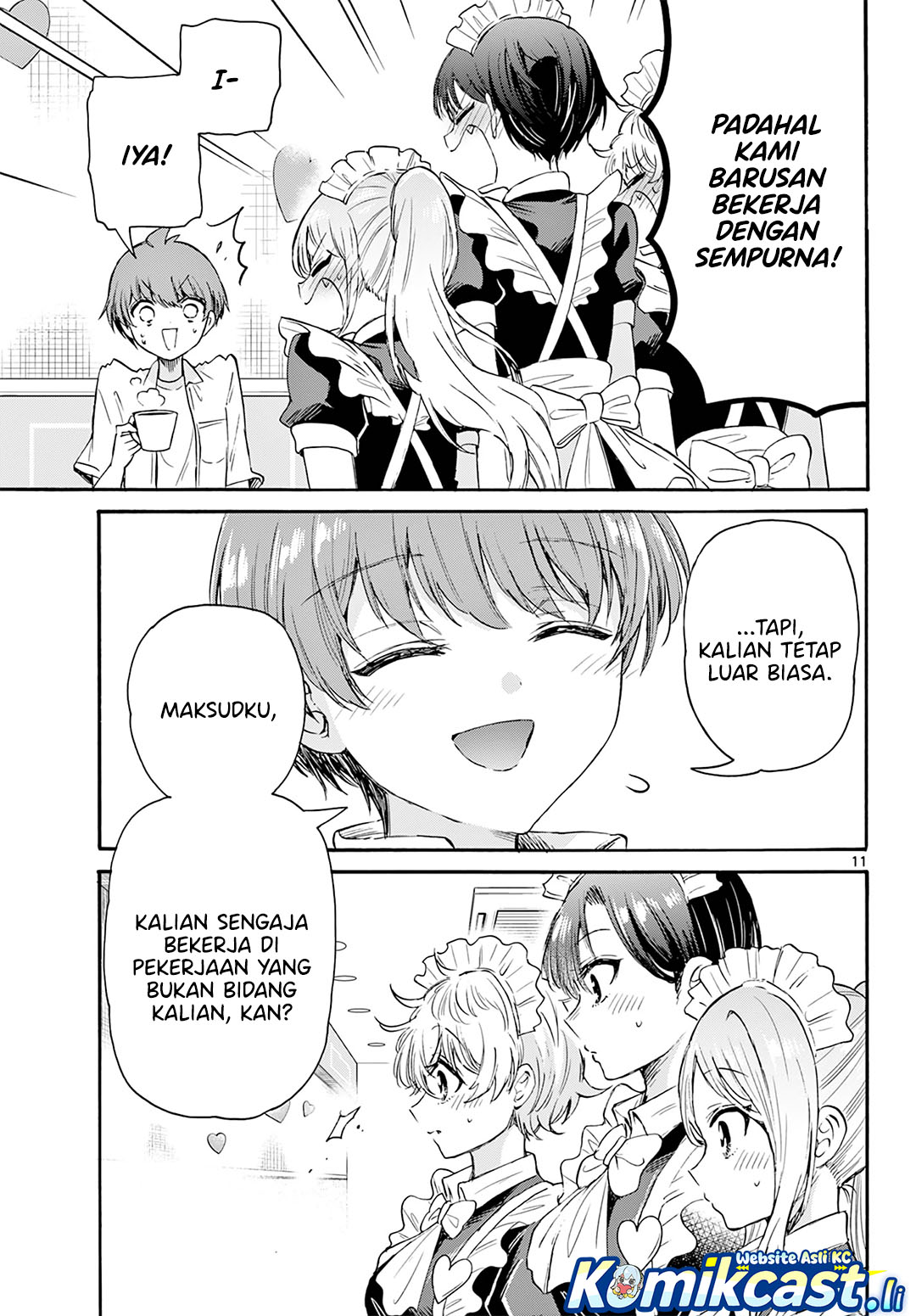 Mikadono Sanshimai wa Angai, Choroi Chapter 65 Gambar 12