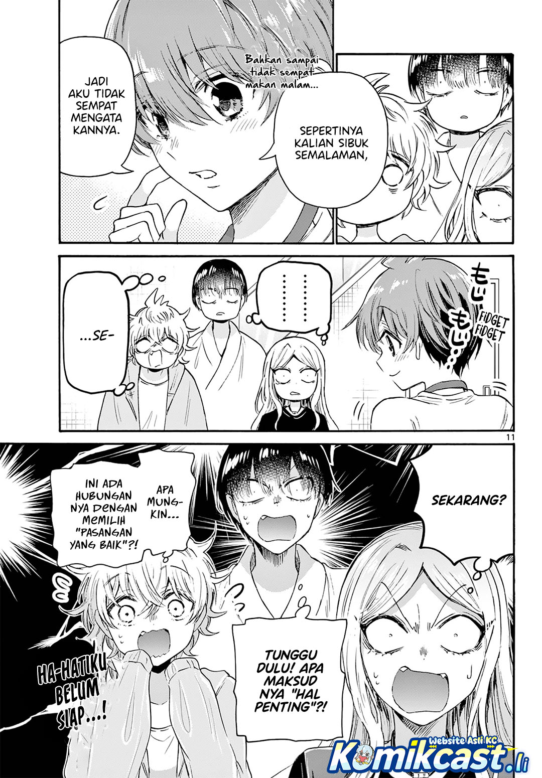 Mikadono Sanshimai wa Angai, Choroi Chapter 68 Gambar 12