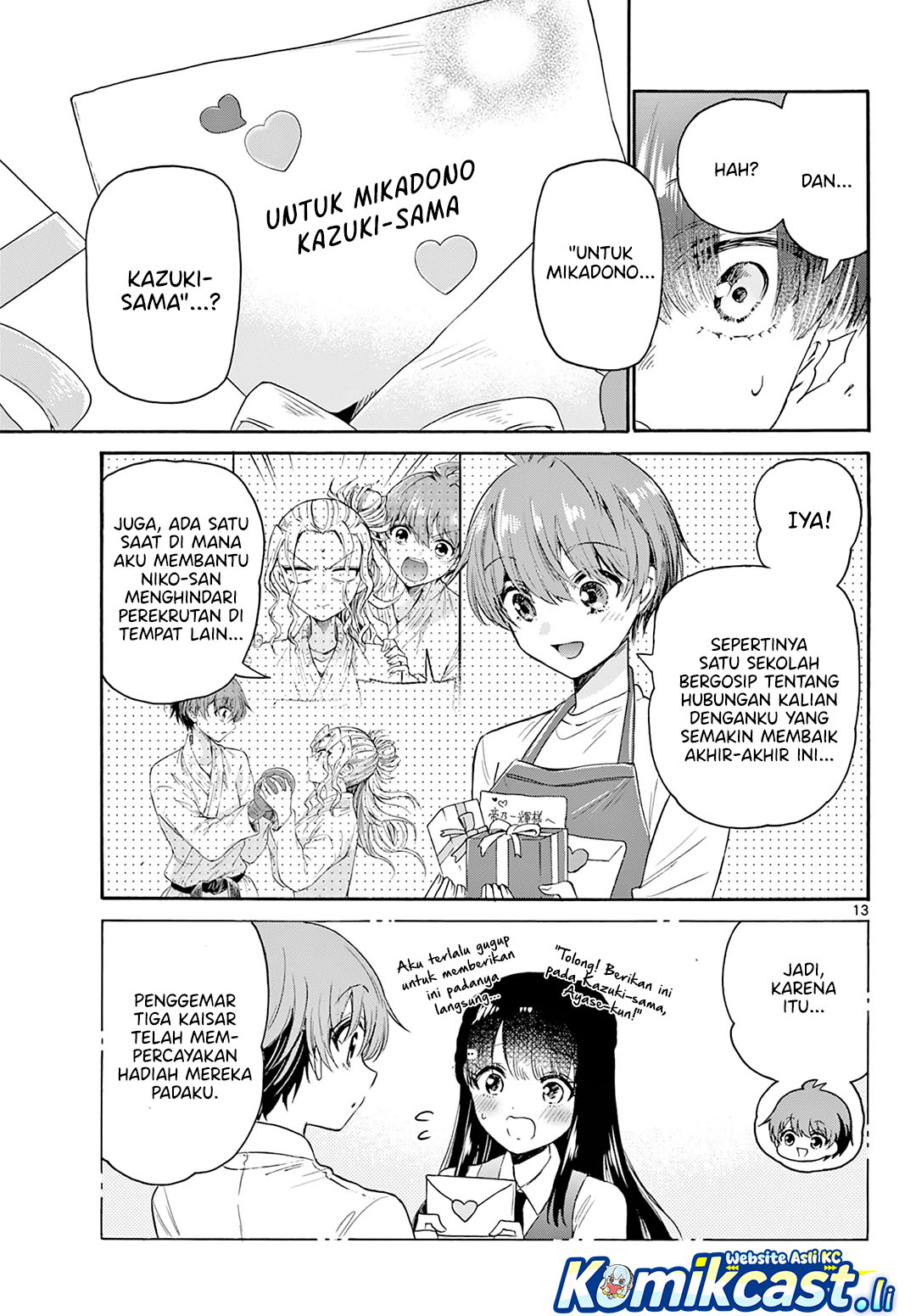 Mikadono Sanshimai wa Angai, Choroi Chapter 68 Gambar 14