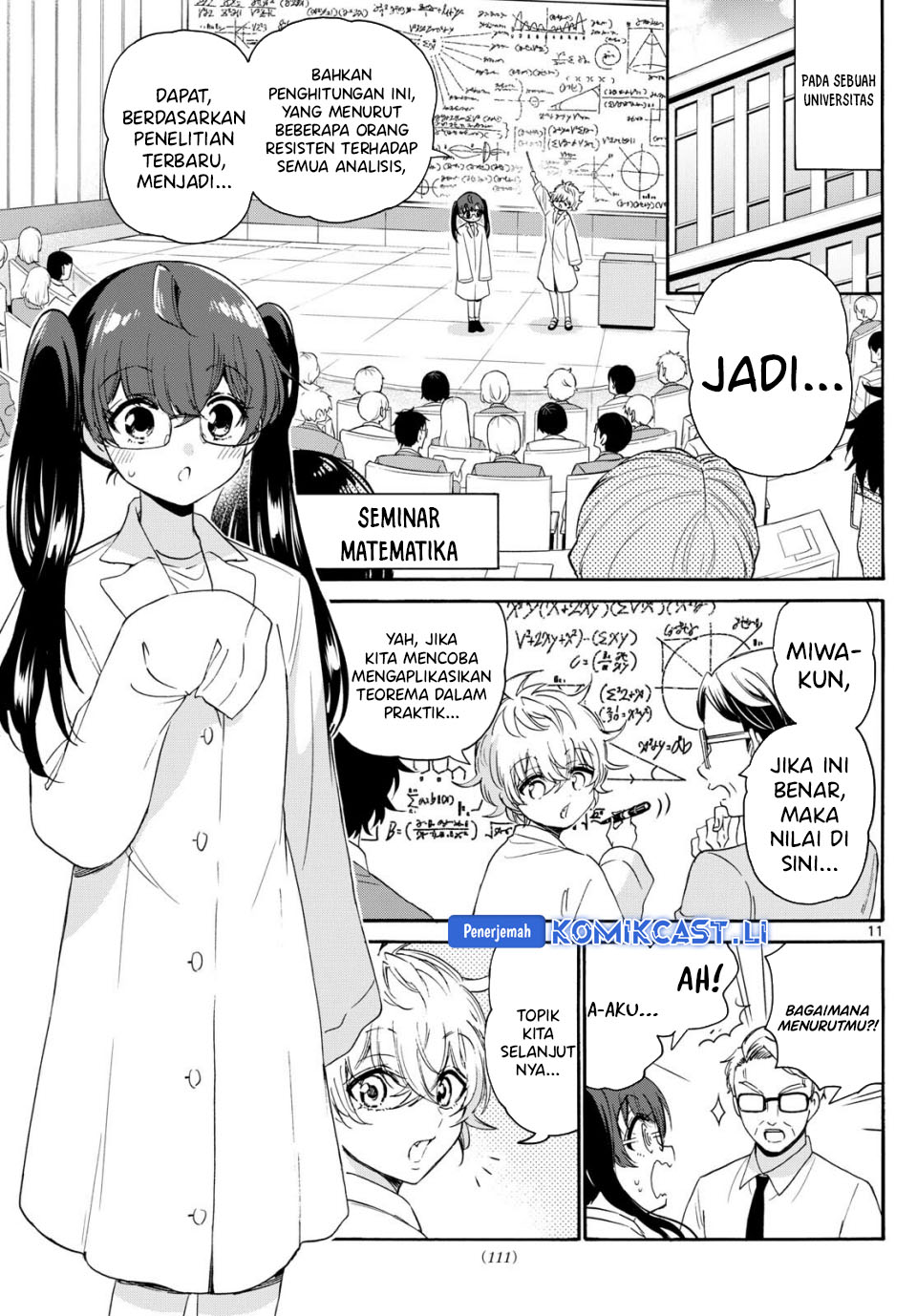 Mikadono Sanshimai wa Angai, Choroi Chapter 81 Gambar 12