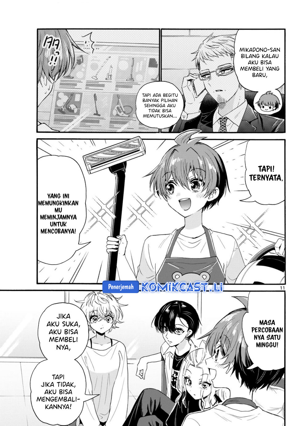 Mikadono Sanshimai wa Angai, Choroi Chapter 126 Gambar 12