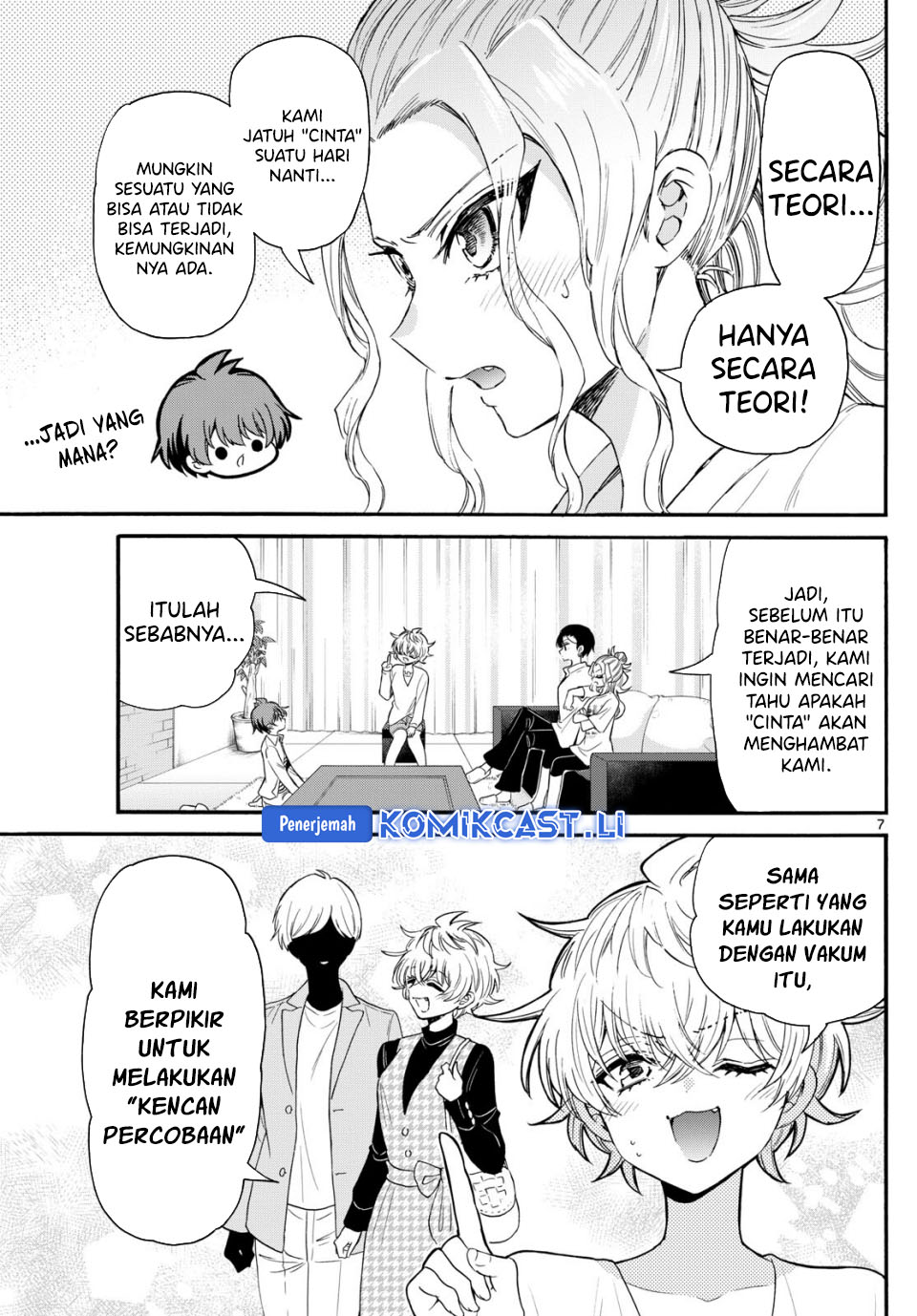 Mikadono Sanshimai wa Angai, Choroi Chapter 127 Gambar 8