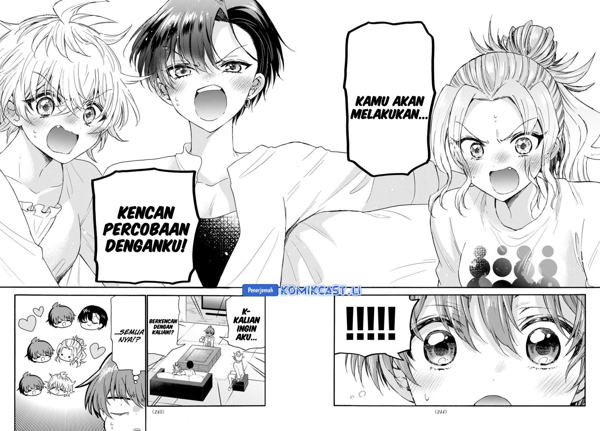 Mikadono Sanshimai wa Angai, Choroi Chapter 127 Gambar 11