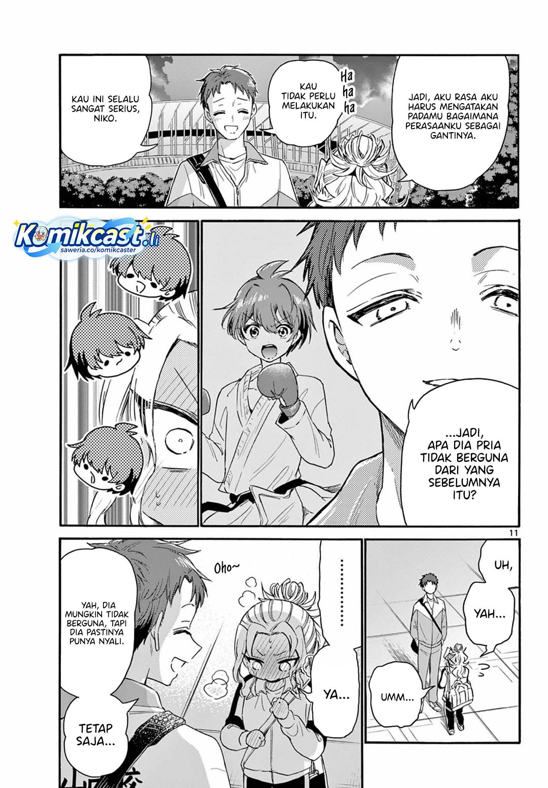 Mikadono Sanshimai wa Angai, Choroi Chapter 134 Gambar 11