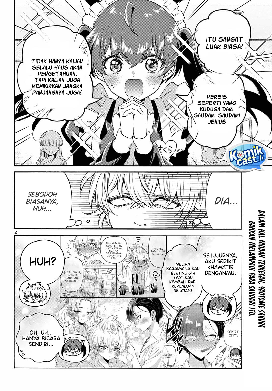 Mikadono Sanshimai wa Angai, Choroi Chapter 135 Gambar 3
