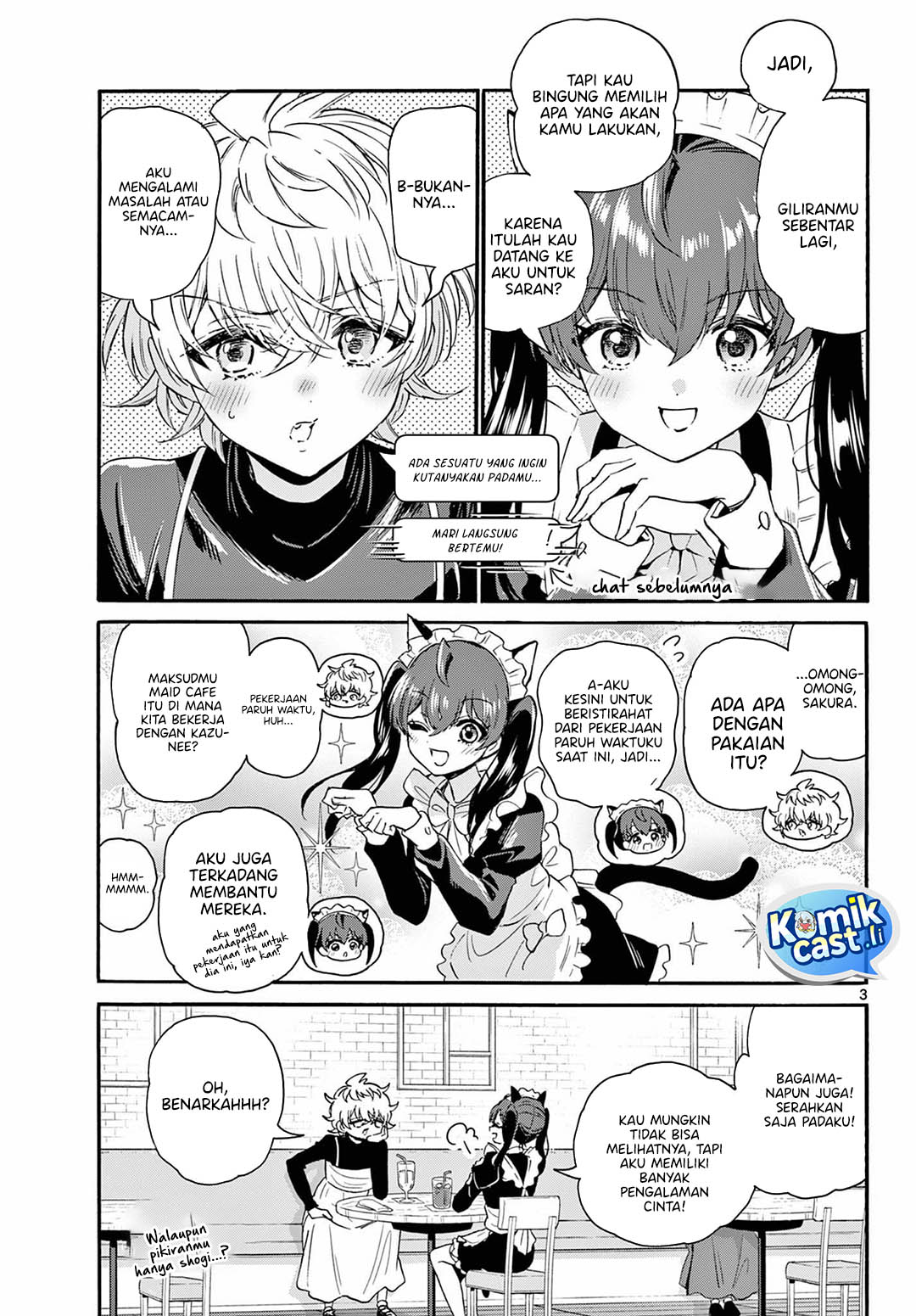Mikadono Sanshimai wa Angai, Choroi Chapter 135 Gambar 4
