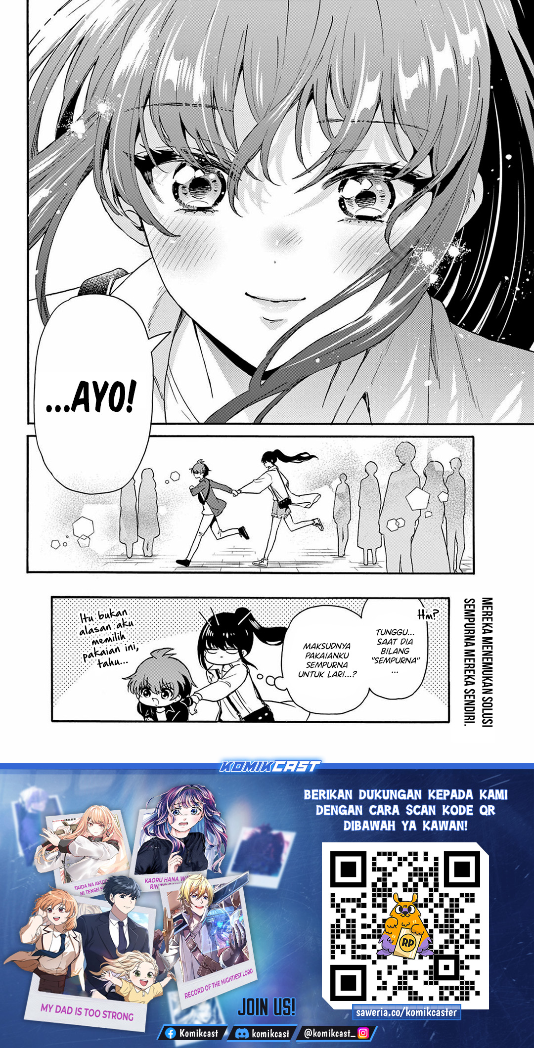 Mikadono Sanshimai wa Angai, Choroi Chapter 147 Gambar 19