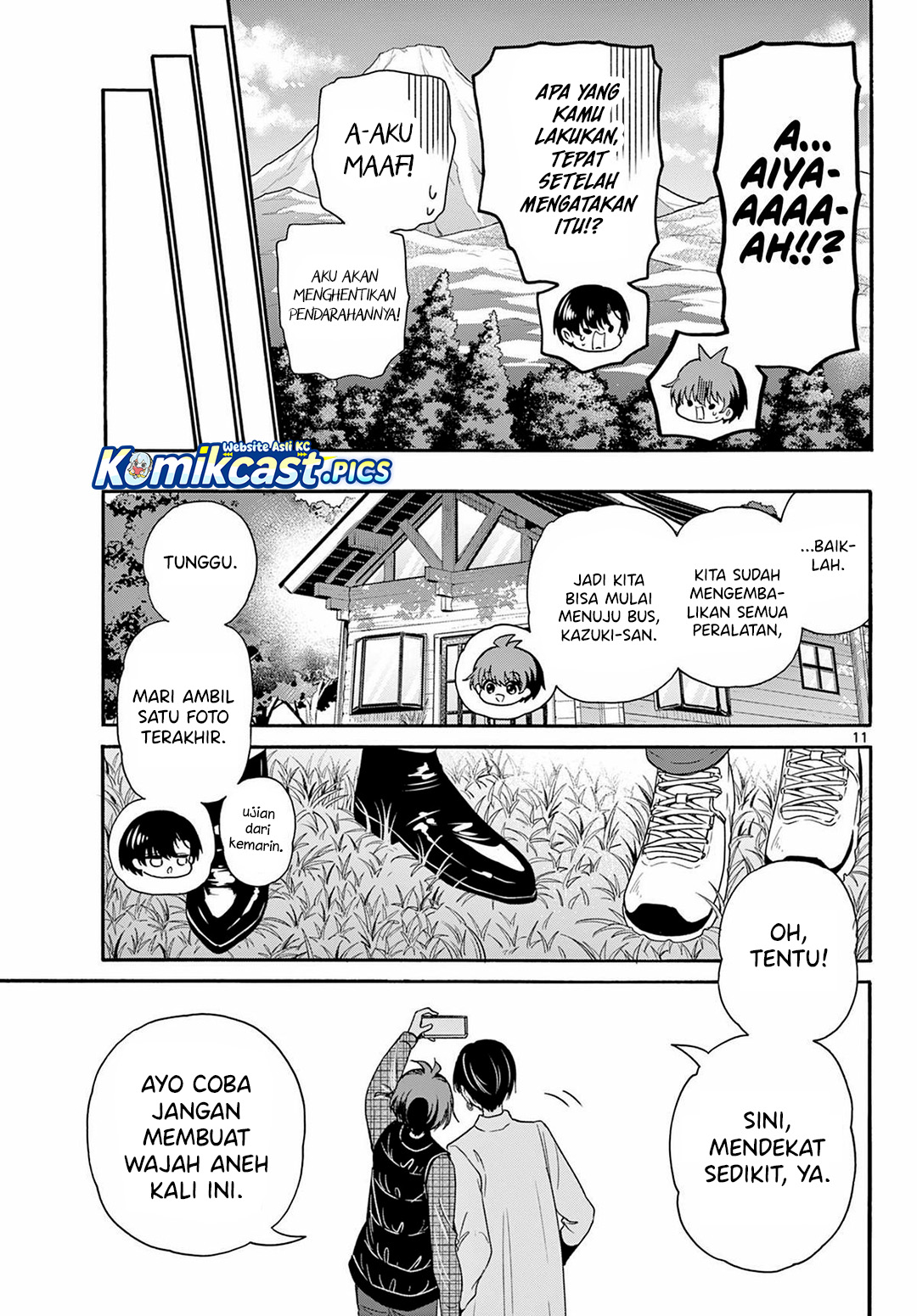 Mikadono Sanshimai wa Angai, Choroi Chapter 153 Gambar 12