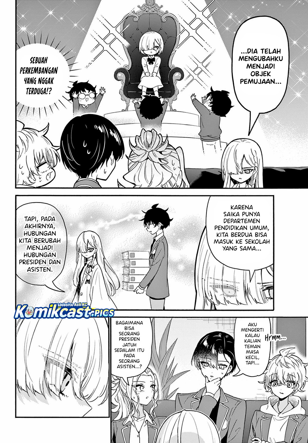 Mikadono Sanshimai wa Angai, Choroi Chapter 157 Gambar 11