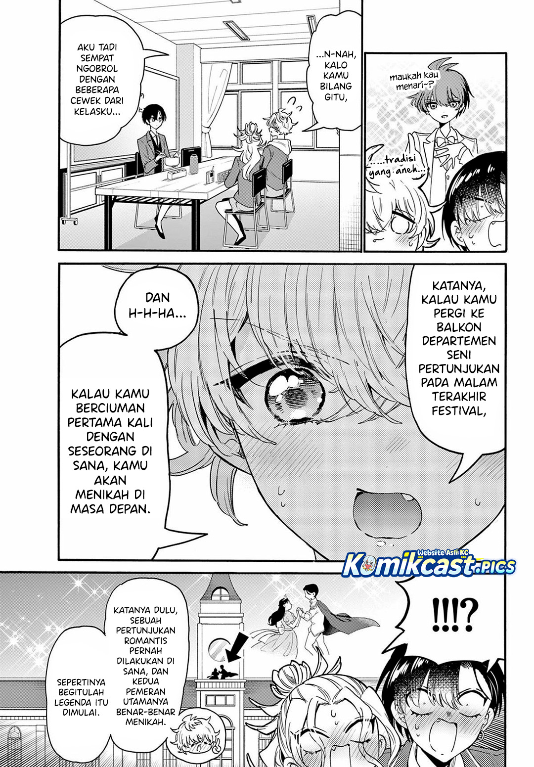 Mikadono Sanshimai wa Angai, Choroi Chapter 161 Gambar 14
