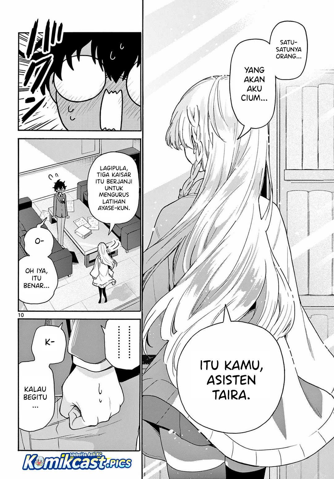 Mikadono Sanshimai wa Angai, Choroi Chapter 165 Gambar 11