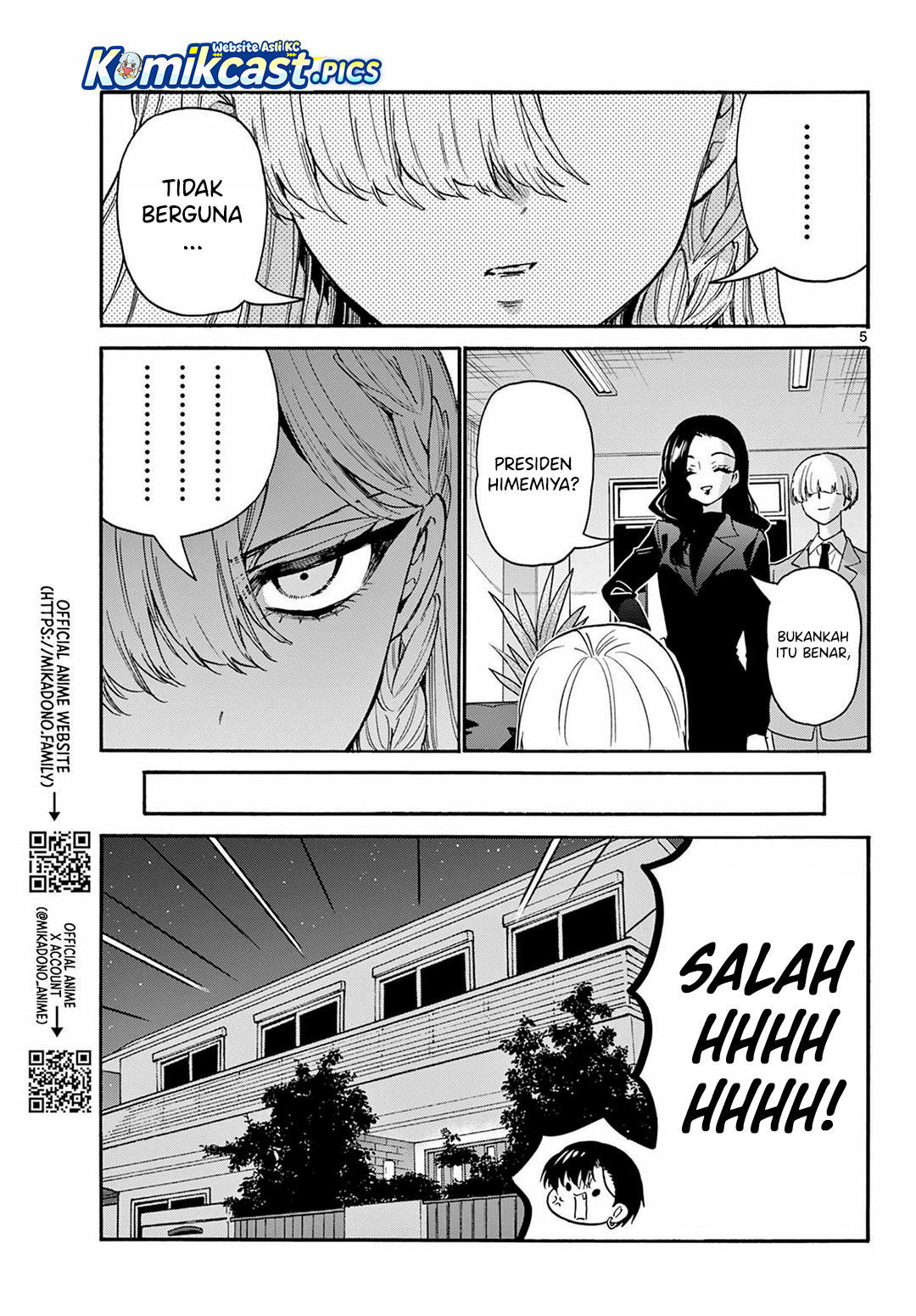 Mikadono Sanshimai wa Angai, Choroi Chapter 166 Gambar 6