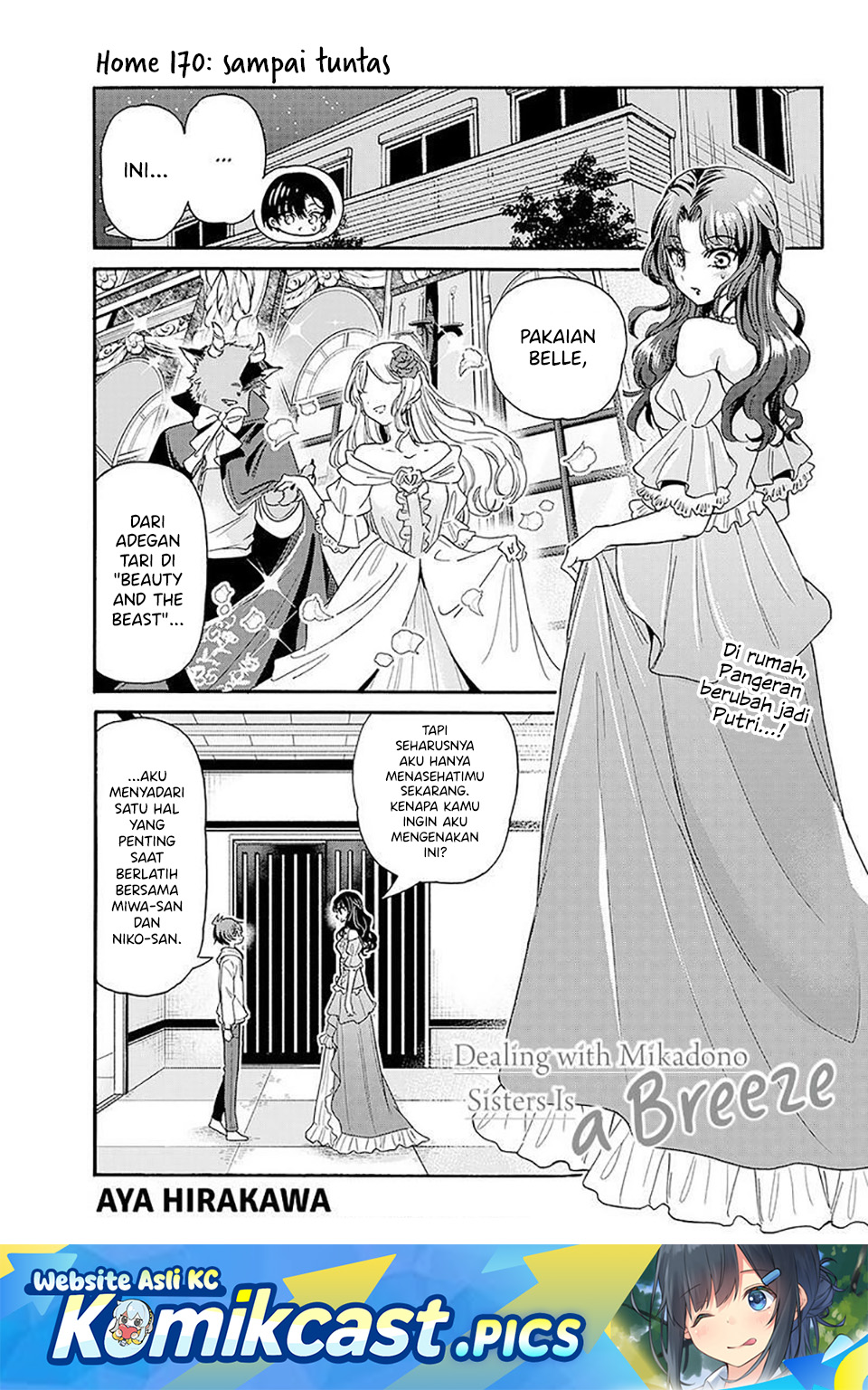 Mikadono Sanshimai wa Angai, Choroi Chapter 170 Gambar 2