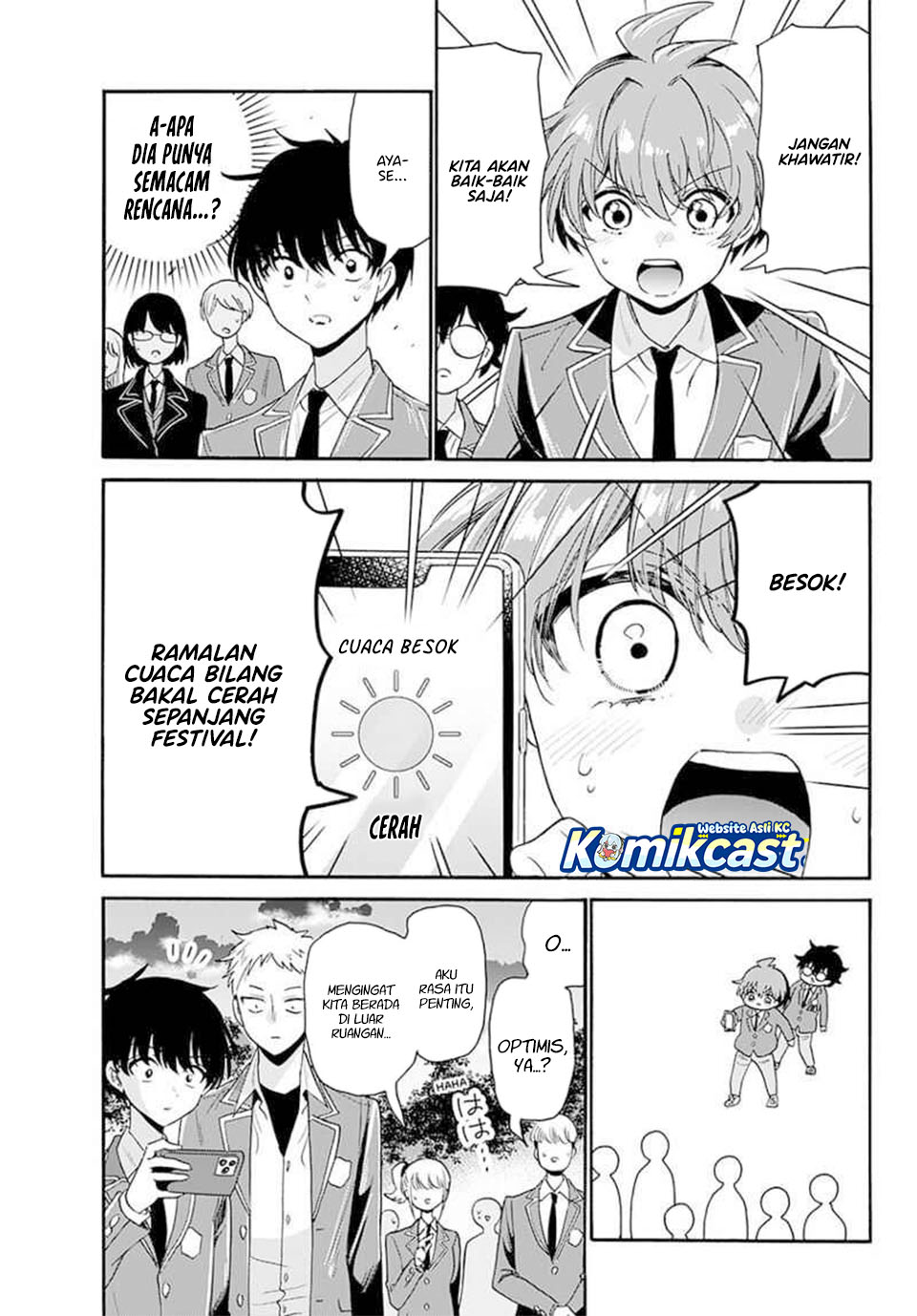 Mikadono Sanshimai wa Angai, Choroi Chapter 173 Gambar 7