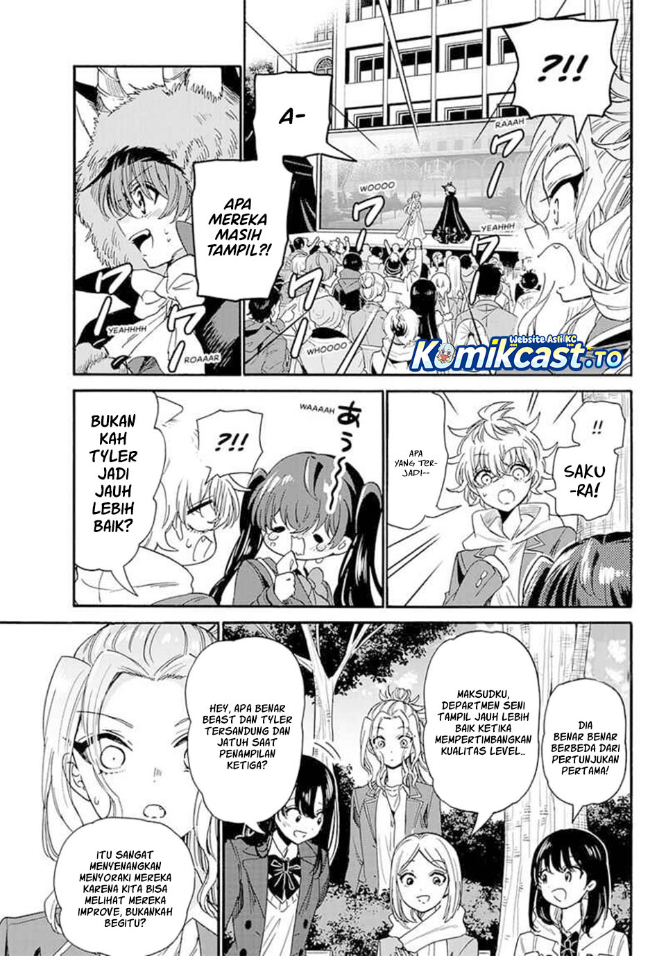 Mikadono Sanshimai wa Angai, Choroi Chapter 175 Gambar 17