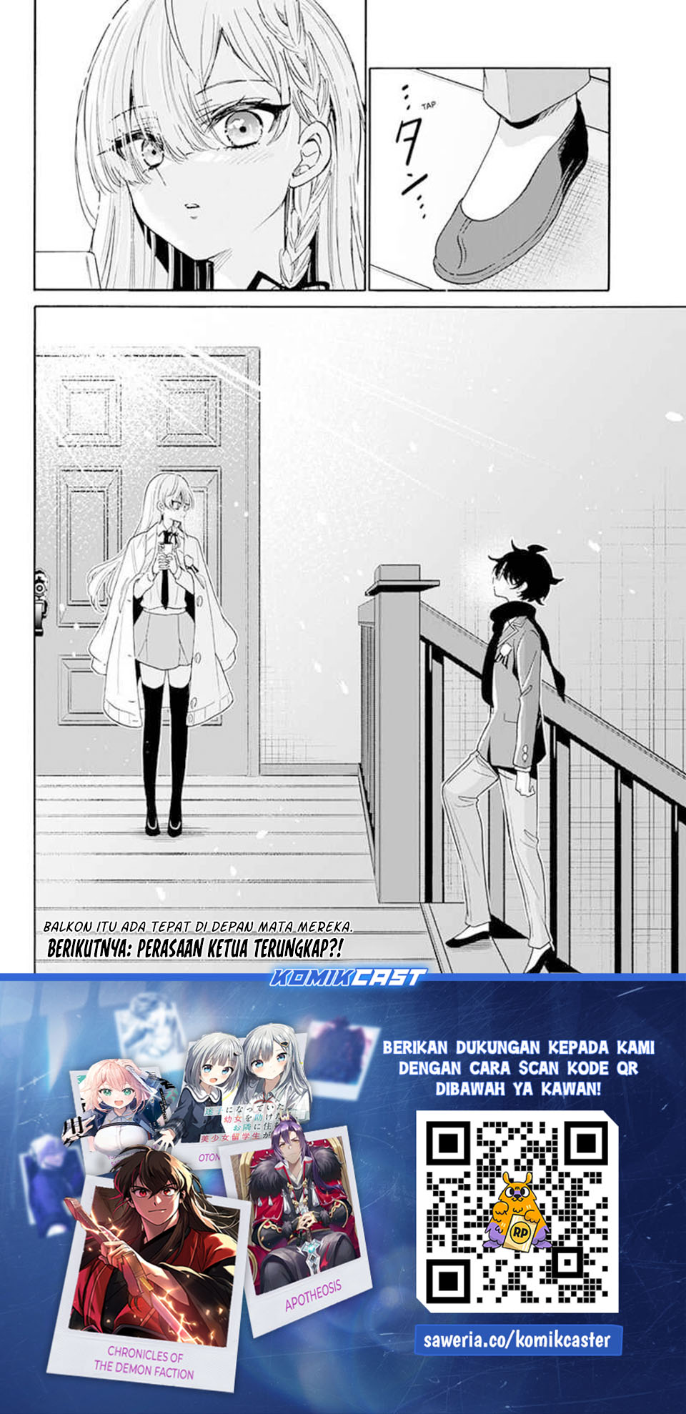 Mikadono Sanshimai wa Angai, Choroi Chapter 180 Gambar 21