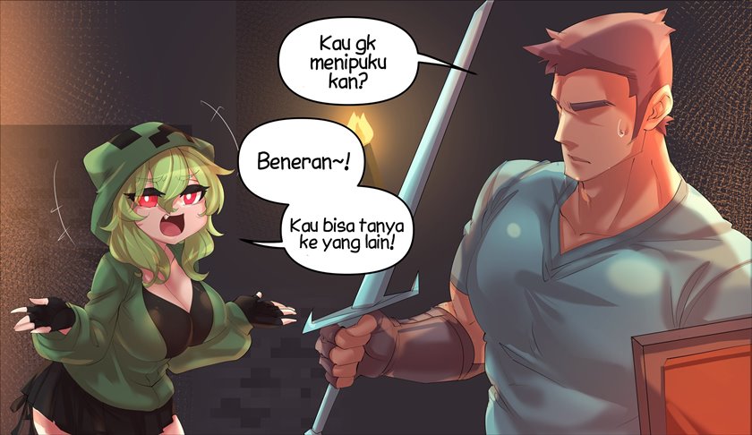 Minecraft Waifu Chapter 19 Gambar 5