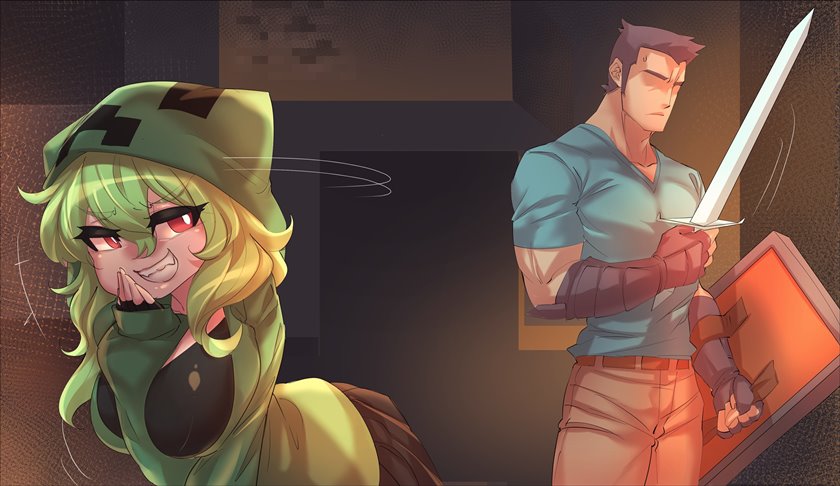Minecraft Waifu Chapter 19 Gambar 6